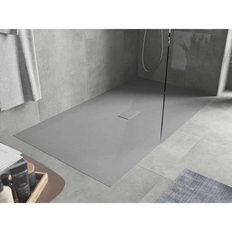 Mexen Hugo receveur de douche rectangulaire SMC 160 x 100 cm, gris - 42611016