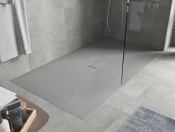 Mexen Hugo receveur de douche rectangulaire SMC 160 x 100 cm, gris - 42611016