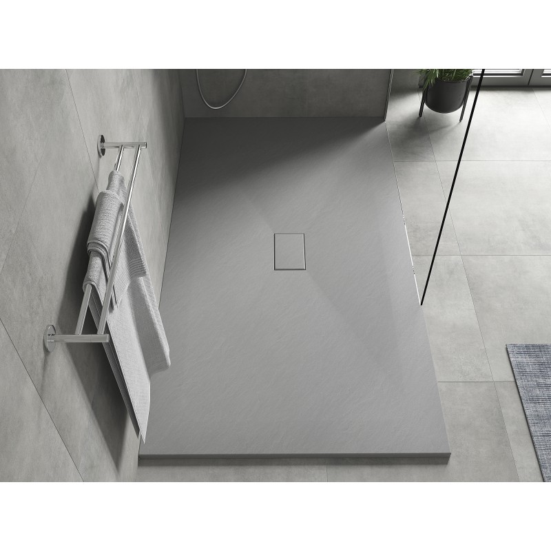 Mexen Hugo receveur de douche rectangulaire SMC 160 x 100 cm, gris - 42611016
