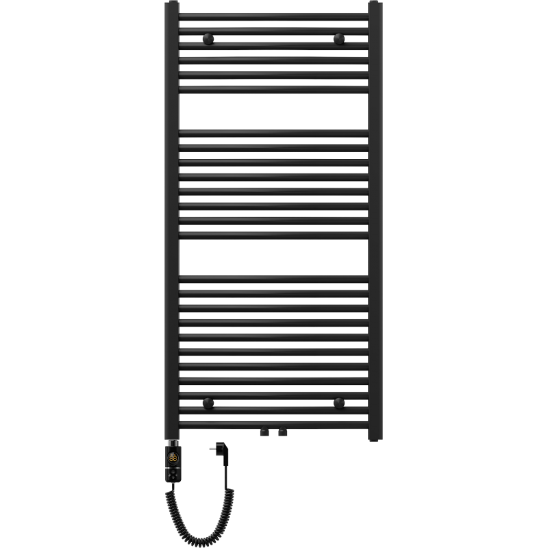 Mexen Ares radiateur électrique 1200 x 600 mm, 600 W, noir - W102-1200-600-2600-70