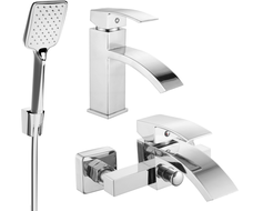 Mexen Libra R62 ensemble de baignoire, chrome - 745103R62-00
