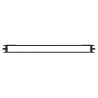 Radiateur plat Mexen CH20 Hygiene 400 x 2200 mm, raccordement latéral, 1749 W, noir - W420H-040-220-70