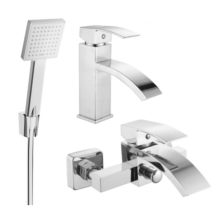 Mexen Libra R45 ensemble baignoire, chrome - 745103R45-00