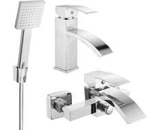 Mexen Libra R45 ensemble baignoire, chrome - 745103R45-00