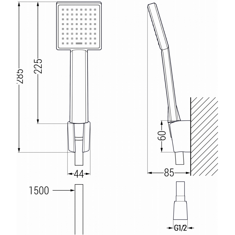 Mexen Libra Ensemble de bain R45, doré - 745103R45-50