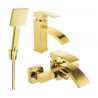 Mexen Libra R45 ensemble pour baignoire, doré - 745103R45-50