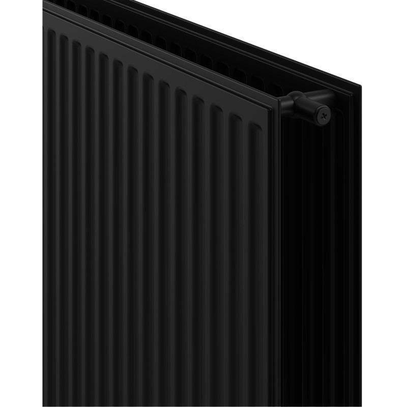 Mexen CH20 Radiateur à plaque hygiénique 500 x 2200 mm, raccordement latéral, 2084 W, noir - W420H-050-220-70