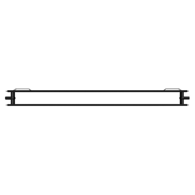 Mexen CH20 Radiateur à plaque hygiénique 500 x 2200 mm, raccordement latéral, 2084 W, noir - W420H-050-220-70