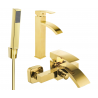 Mexen Libra R77 ensemble de baignoire, doré - 745113R77-50