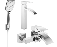 Mexen Libra R62 ensemble de baignoire, chrome - 745113R62-00
