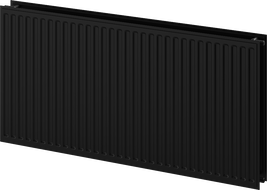 Mexen CH20 Radiateur plat hygiène 900 x 1400 mm, raccordement latéral, 2156 W, noir - W420H-090-140-70