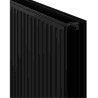 Mexen CH20 Radiateur hygiénique en plaque 900 x 1500 mm, connexion latérale, 2310 W, noir - W420H-090-150-70