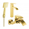 Mexen Libra R45 ensemble de baignoire, doré - 745113R45-50