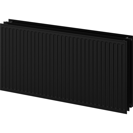 Mexen CH30 Radiateur hygiénique à panneau 300 x 1600 mm, connexion latérale, 1396 W, noir - W430H-030-160-70