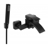 Mexen Libra R77 robinet de baignoire avec ensemble de douche, noir - 74513R77-70