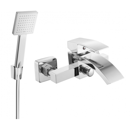 Mexen Libra R45 mitigeur baignoire avec set de douche, chrome - 74513R45-00