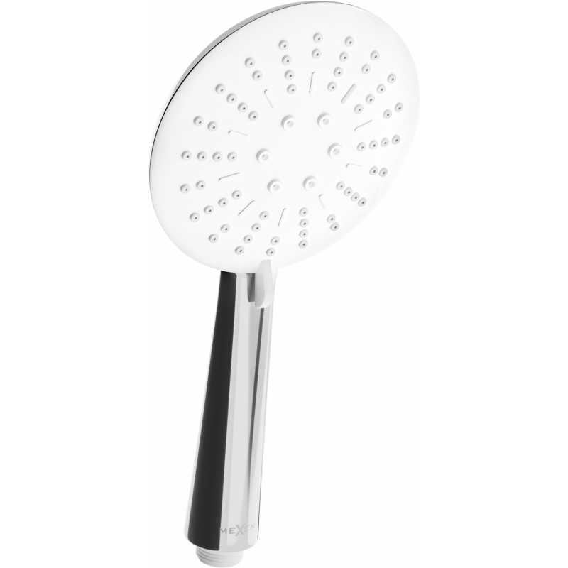 Mexen R-67 pomme de douche 3 fonctions, Chrome/Blanc - 79567-00