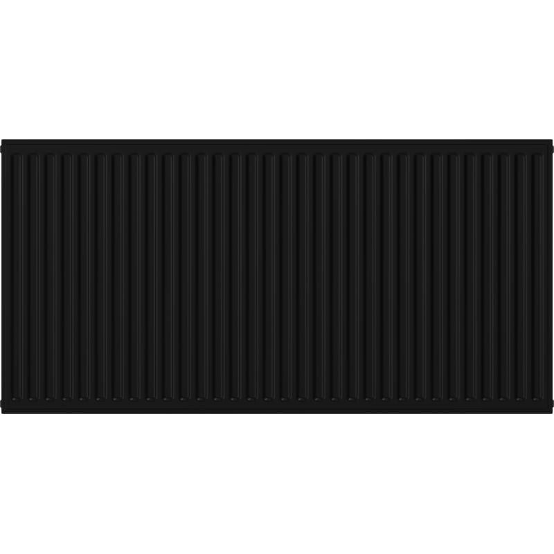 Mexen CH30 Radiateur hygiénique plat 500 x 2400 mm, raccordement latéral, 3112 W, noir - W430H-050-240-70