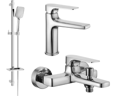 Mexen Lynx DQ62 ensemble de bain, chrome - 745903DQ62-00