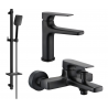 Mexen Lynx DQ62 ensemble de baignoire, noir - 745903DQ62-70