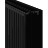Mexen CH30 Radiateur hygiénique à panneau 900 x 2000 mm, raccordement latéral, 4129 W, noir - W430H-090-200-70
