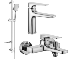 Mexen Lynx DF62 ensemble de baignoire, chrome - 745903DF62-00