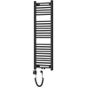 Mexen Mars radiateur électrique 1200 x 400 mm, 400 W, noir - W110-1200-400-6400-70