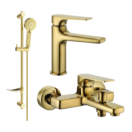 Mexen Lynx DF40 ensemble de bain, doré - 745903DF40-50