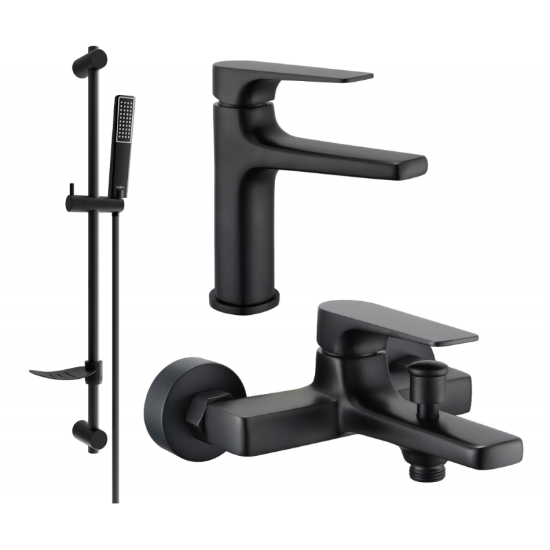 Mexen Lynx DF72 ensemble de bain, noir - 745903DF72-70