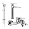 Mexen Lynx Ensemble de bain DQ62, chrome - 745913DQ62-00