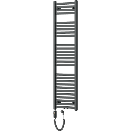 Mexen Hades radiateur électrique 1500 x 400 mm, 600 W, anthracite - W104-1500-400-2600-66