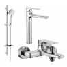 Mexen Lynx DQ40 ensemble baignoire, chrome - 745913DQ40-00