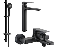 Mexen Lynx DQ40 kit de bain, noir - 745913DQ40-70