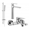 Mexen Lynx DQ72 ensemble de baignoire, chromé - 745913DQ72-00