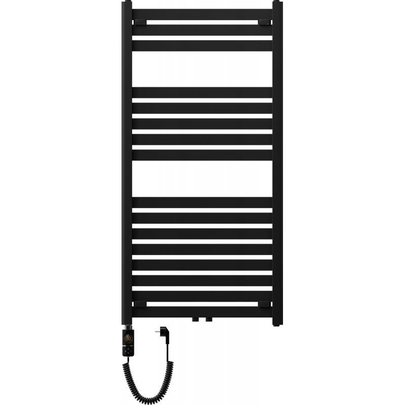 Mexen Uran radiateur électrique 1200 x 600 mm, 600 W, noir - W105-1200-600-2600-70