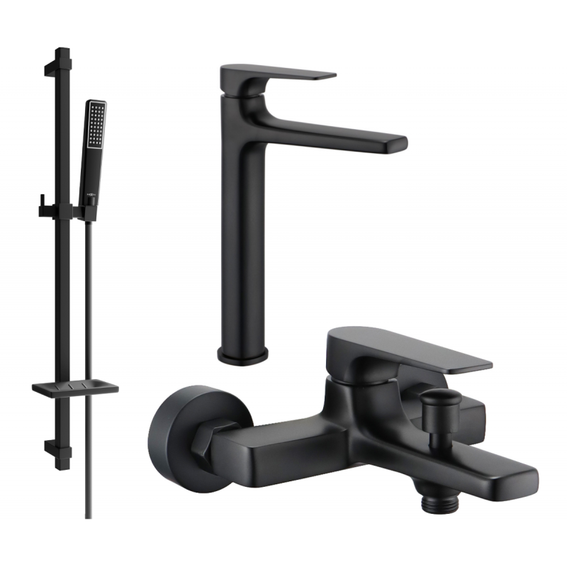 Mexen Lynx DQ72 ensemble de bain, noir - 745913DQ72-70