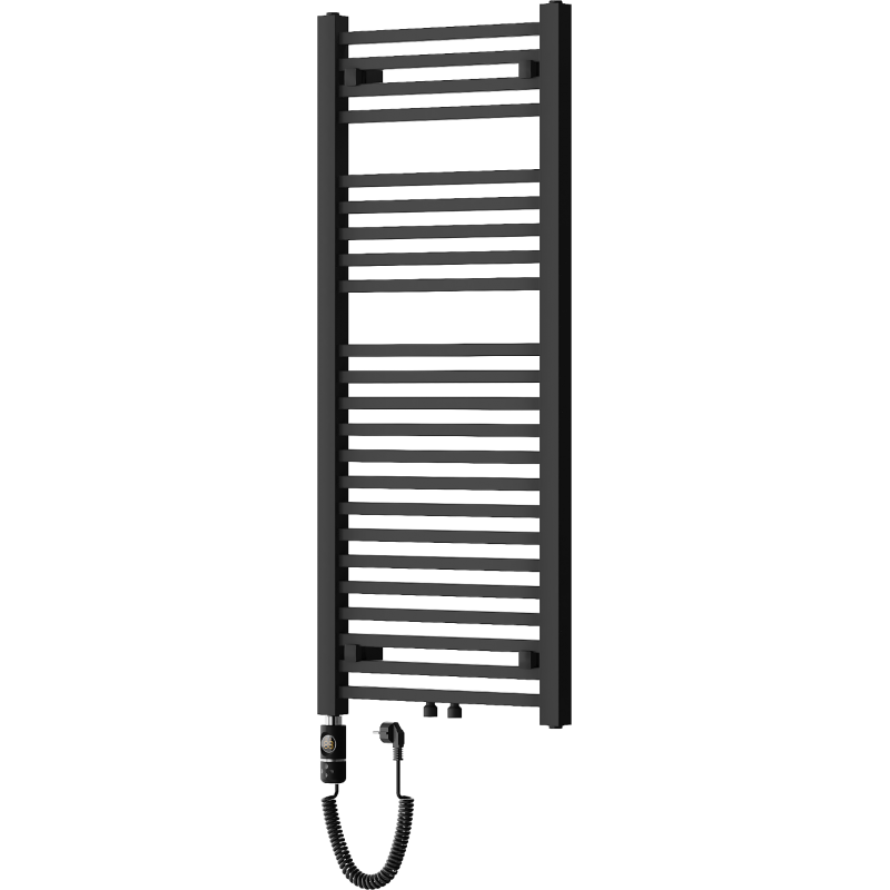 Mexen Pluton radiateur électrique 1200 x 500 mm, 600 W, noir - W106-1200-500-2600-70