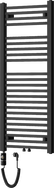 Mexen Pluton radiateur électrique 1200 x 500 mm, 600 W, noir - W106-1200-500-2600-70