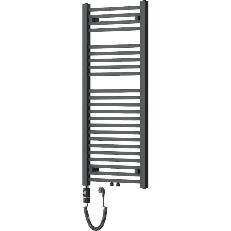 Mexen Pluton radiateur électrique 1200 x 500 mm, 600 W, anthracite - W106-1200-500-2600-66