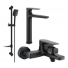Mexen Lynx Ensemble baignoire DF62, noir - 745913DF62-70