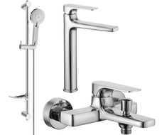 Mexen Lynx DF40 ensemble baignoire, chrome - 745913DF40-00