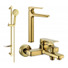 Mexen Lynx DF40 ensemble de bain, or - 745913DF40-50