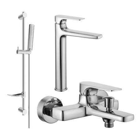 Ensemble de bain Mexen Lynx DF72, chrome - 745913DF72-00