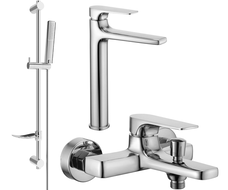 Mexen Lynx Ensemble de baignoire DF72, chrome - 745913DF72-00