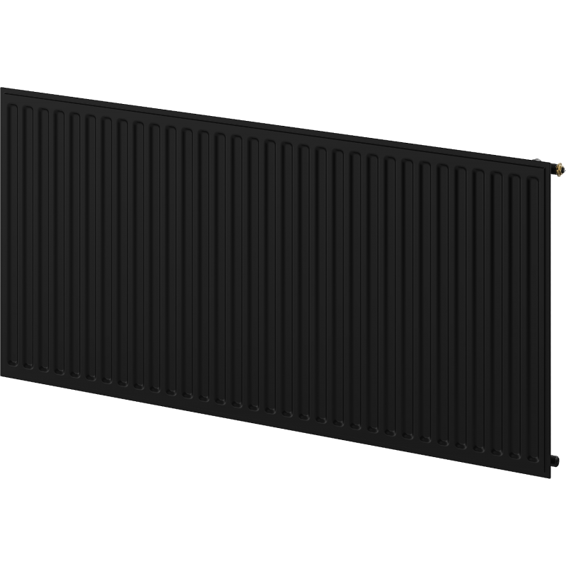 Mexen CVH10 Hygiene radiateur plat 600 x 1000 mm, connexion inférieure, 625 W, noir - W610H-060-100-70