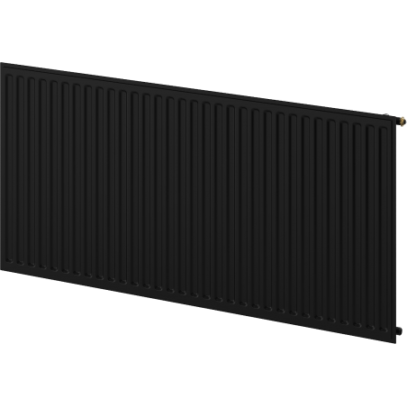 Mexen CVH10 Hygiene radiateur plat 600 x 1000 mm, connexion inférieure, 625 W, noir - W610H-060-100-70