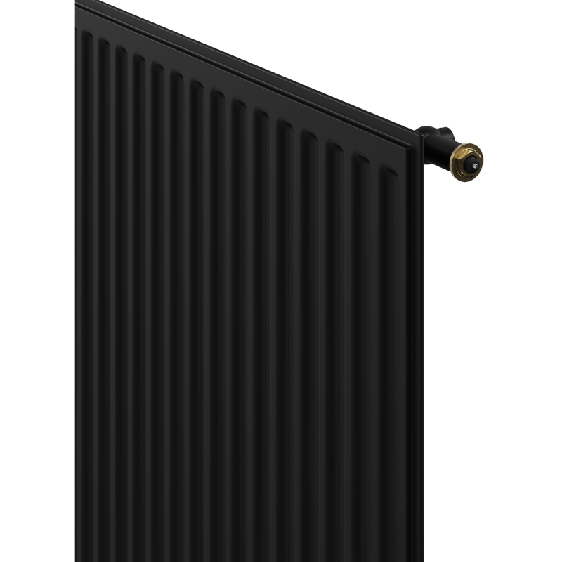 Mexen CVH10 Radiateur Hygiene à plaques 600 x 1600 mm, raccordement inférieur, 999 W, noir - W610H-060-160-70