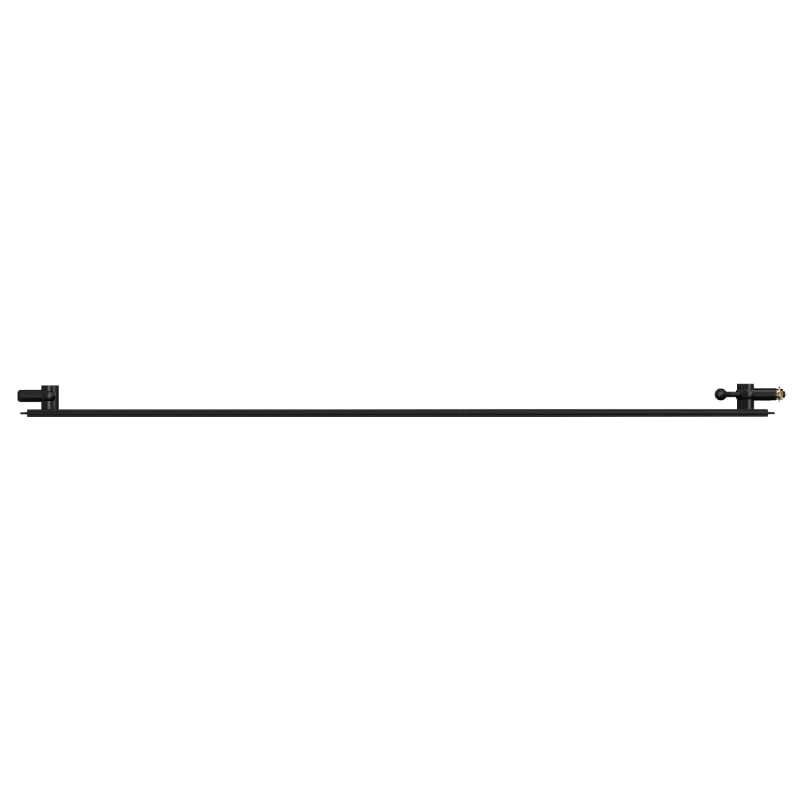 Mexen CVH10 Radiateur hygiénique plat 600 x 2000 mm, raccordement inférieur, 1249 W, noir - W610H-060-200-70
