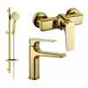 Mexen Lynx DQ40 ensemble de douche, doré - 745904DQ40-50