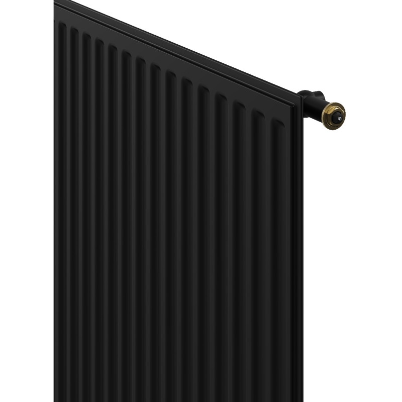 Mexen CVH10 Hygiène Radiateur à plaque 900 x 1800 mm, raccordement inférieur, 1608 W, noir - W610H-090-180-70